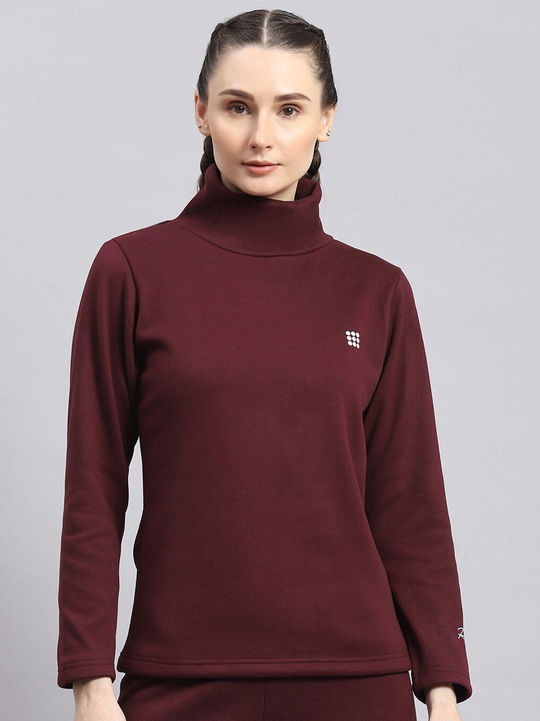 rock.it turtle neck long sleeve pullover  sweatshirt