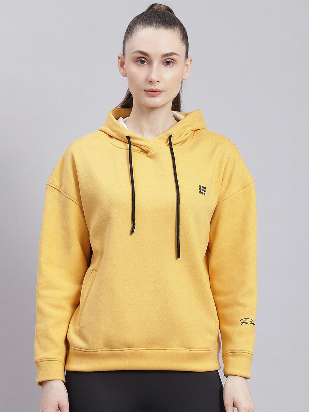 rock.it hooded drop shoulder pullover sweatshirt