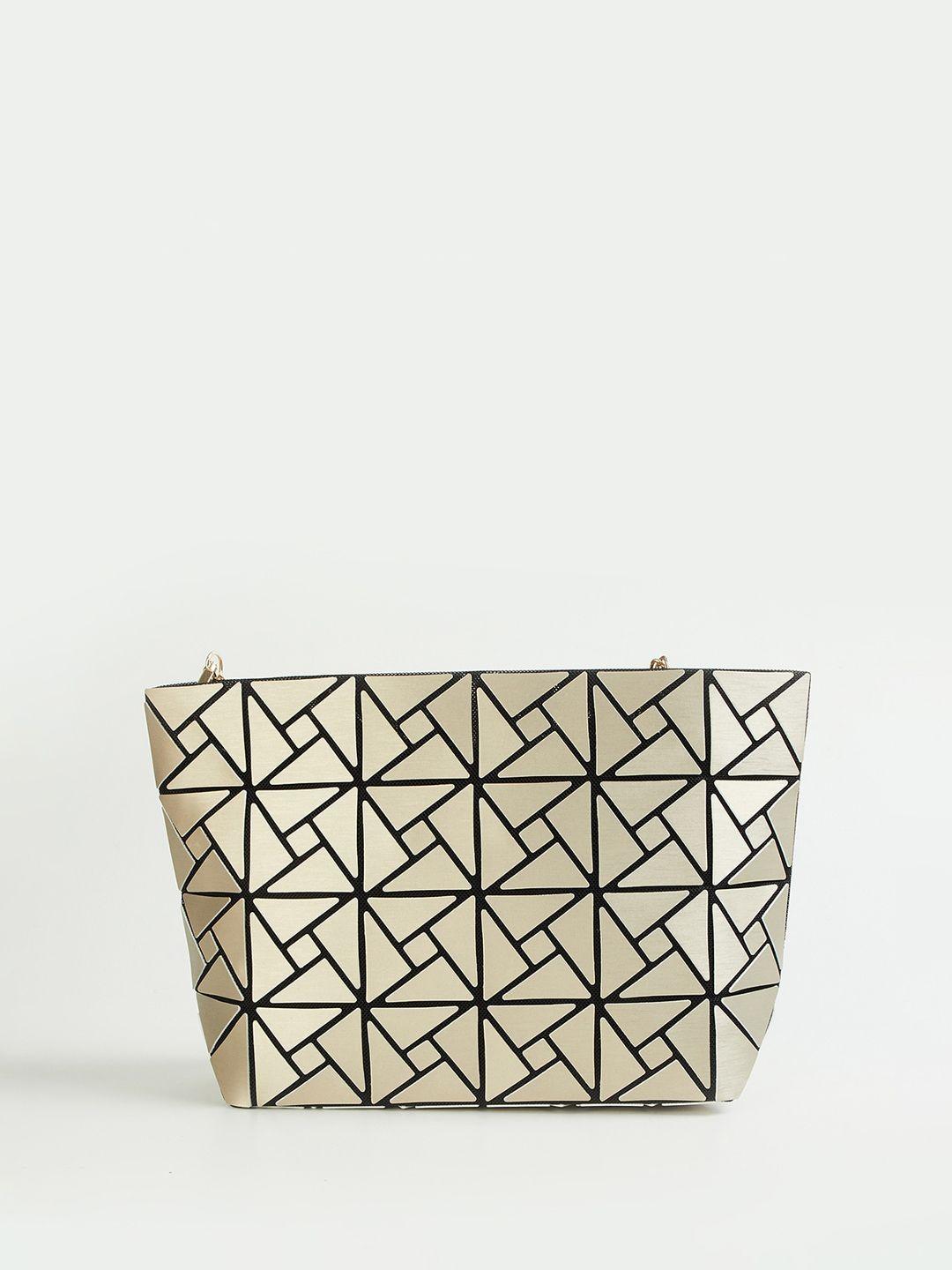 ginger by lifestyle textured structured sling bag