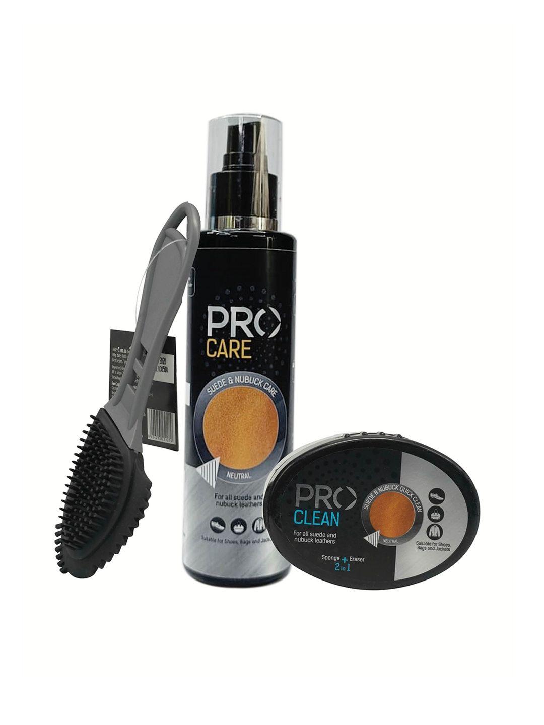 pro set of 2 suede champion kit shoe care