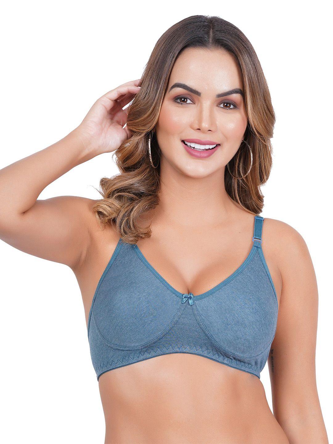 liigne teal bra full coverage