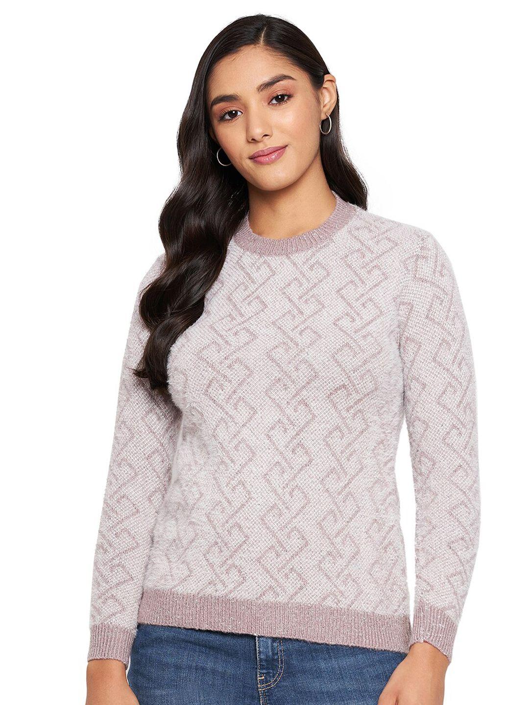 chemistry geometric self design woollen pullover