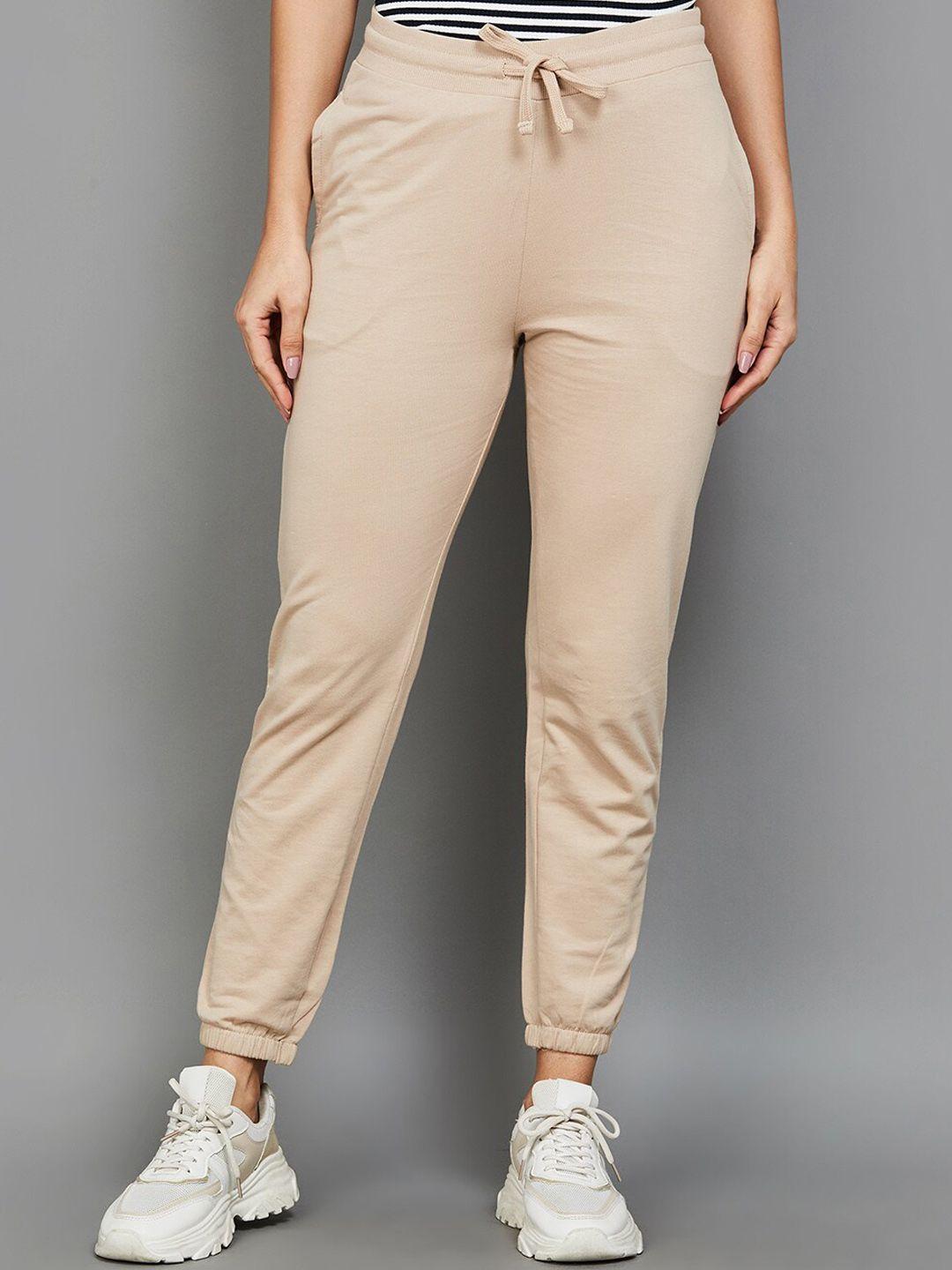 fame forever by lifestyle women beige trousers