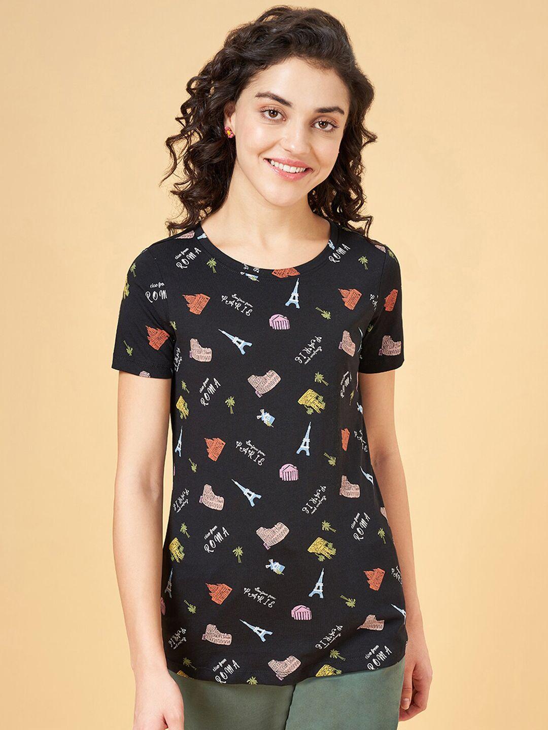 honey by pantaloons conversational printed cotton t-shirt