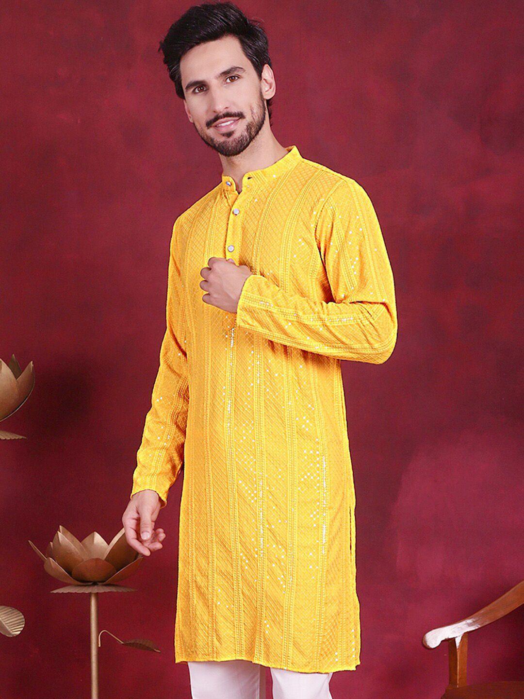 jompers embroidered sequinned kurta