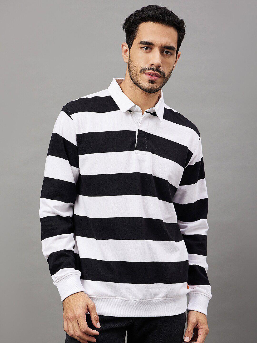 club york striped cotton sweatshirt