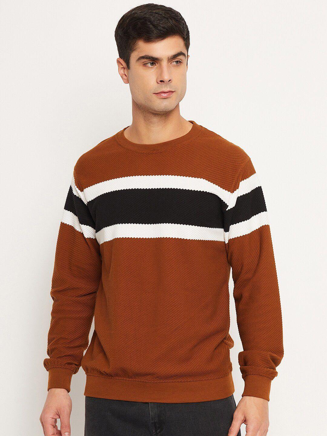 club york striped cotton sweatshirt