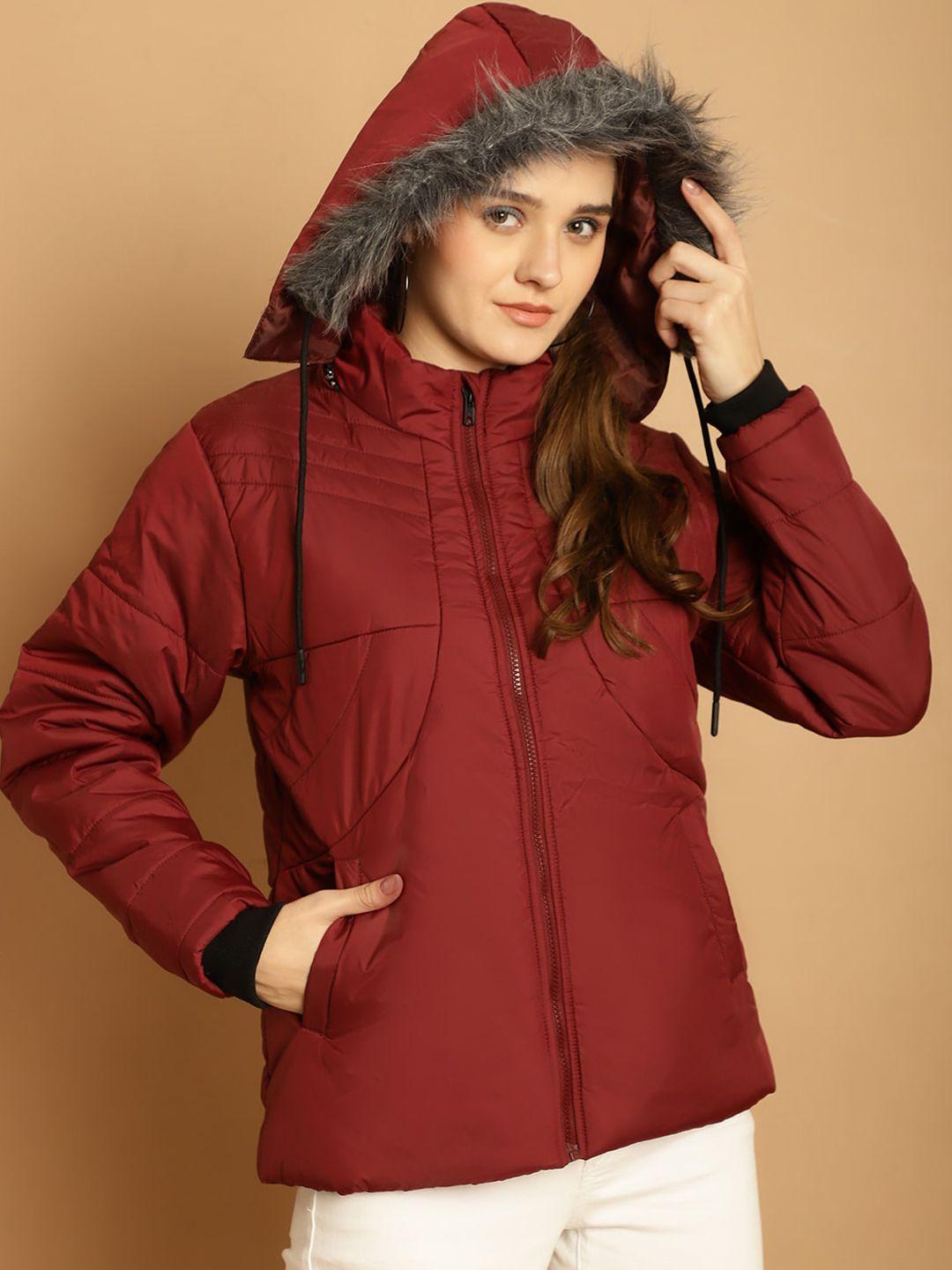 well quality hooded puffer jacket