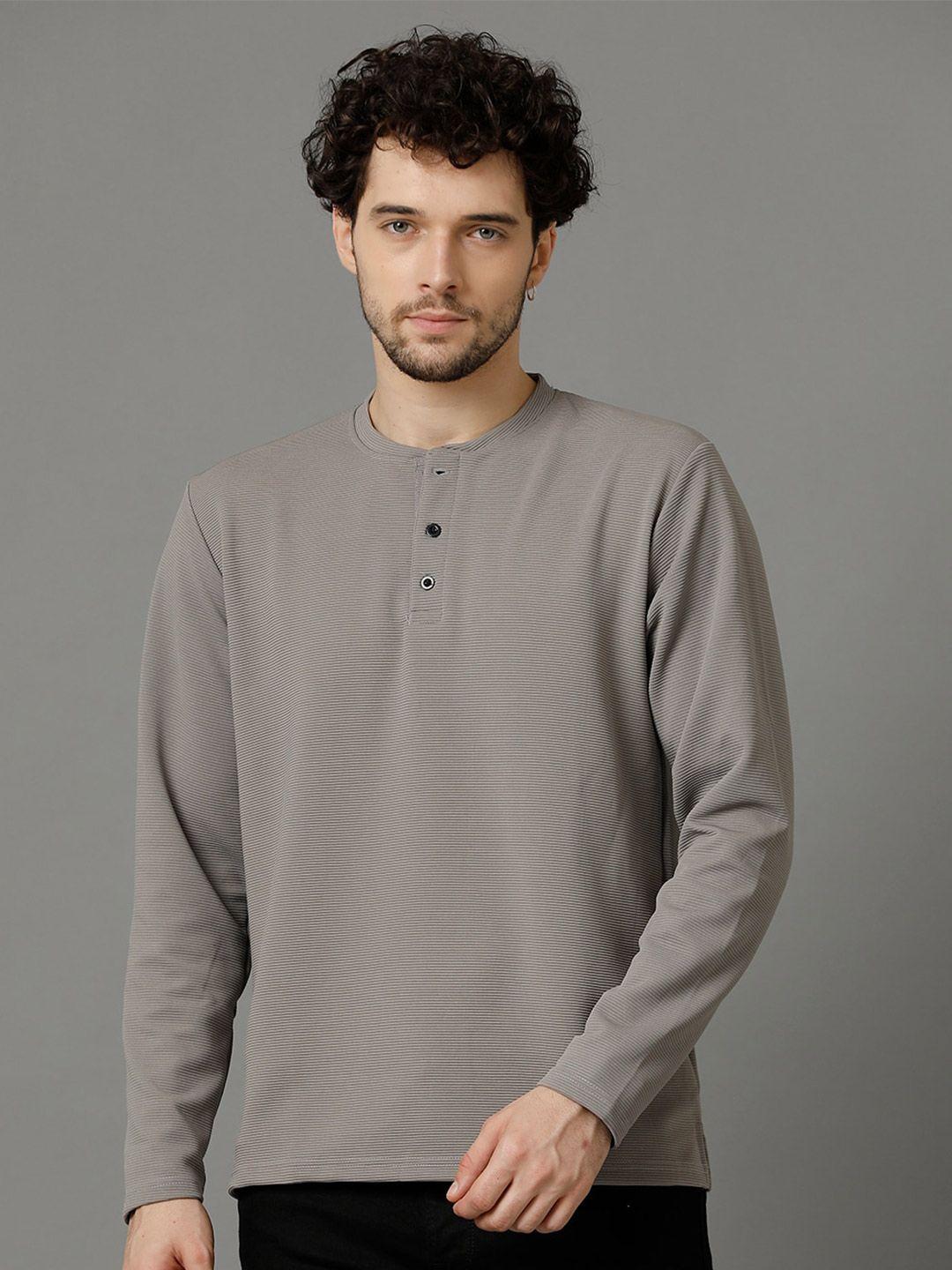 madsto henley neck t-shirt