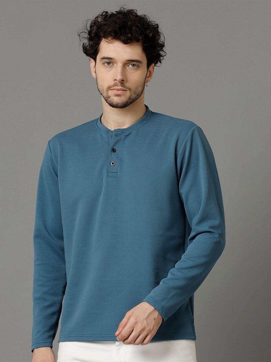 madsto henley neck t-shirt