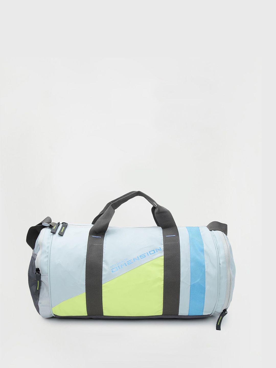 max men colourblocked duffel bag