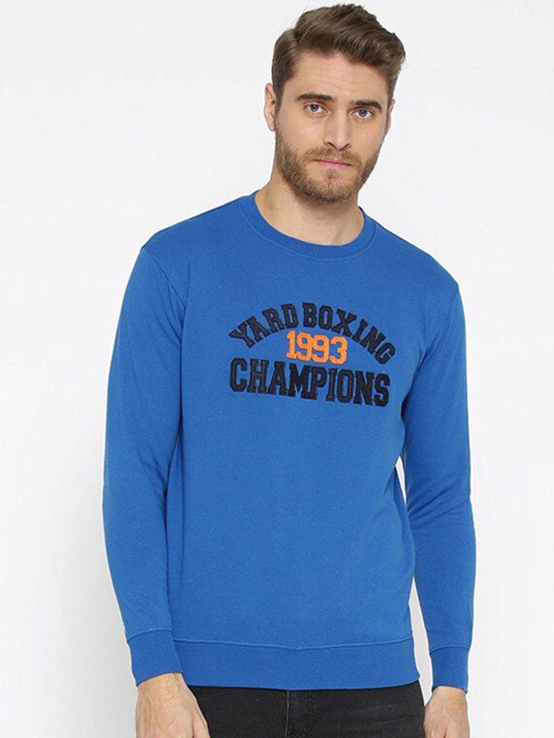 harbor n bay embroidered fleece sweatshirt