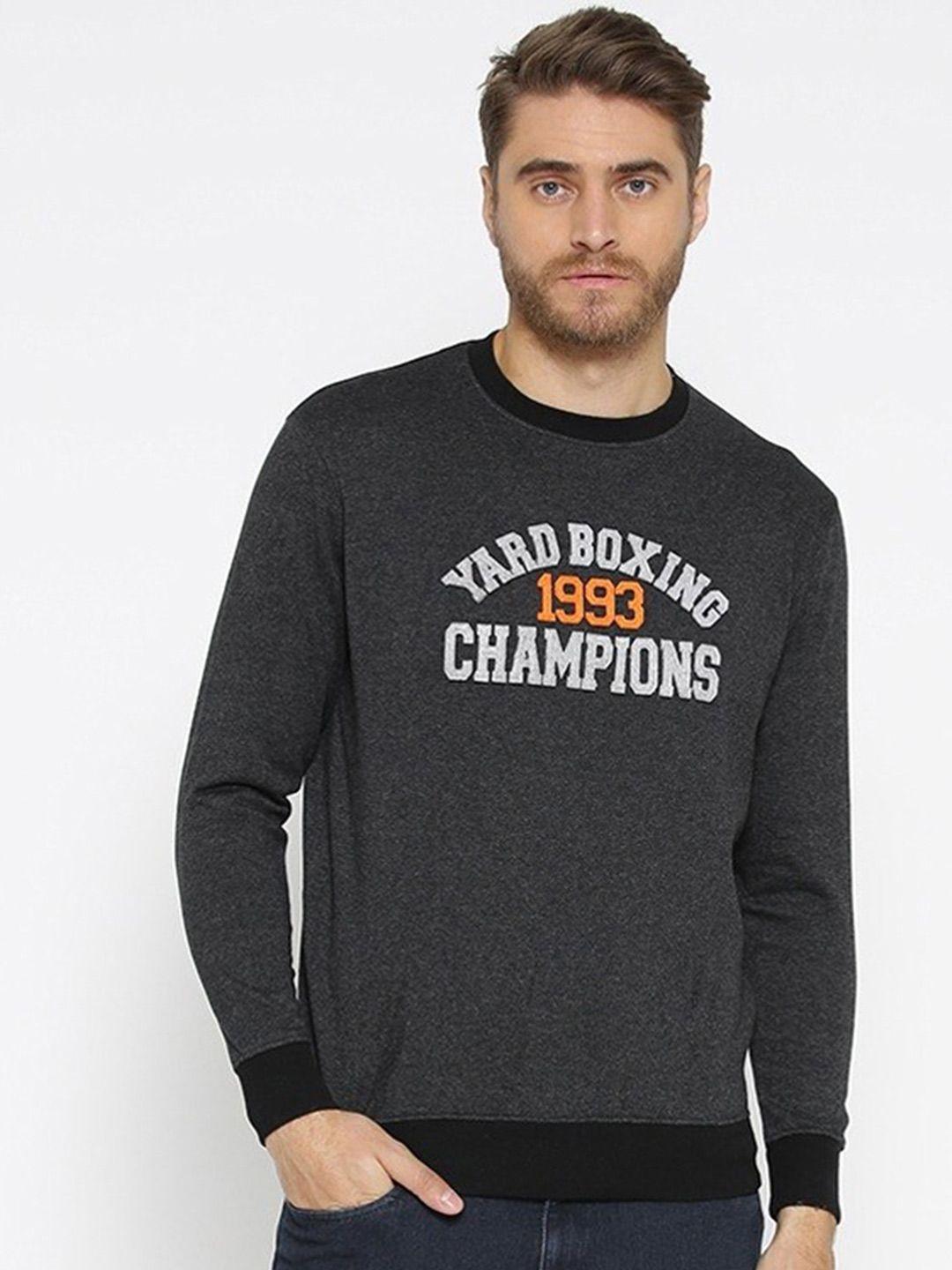 harbor n bay embroidered fleece sweatshirt