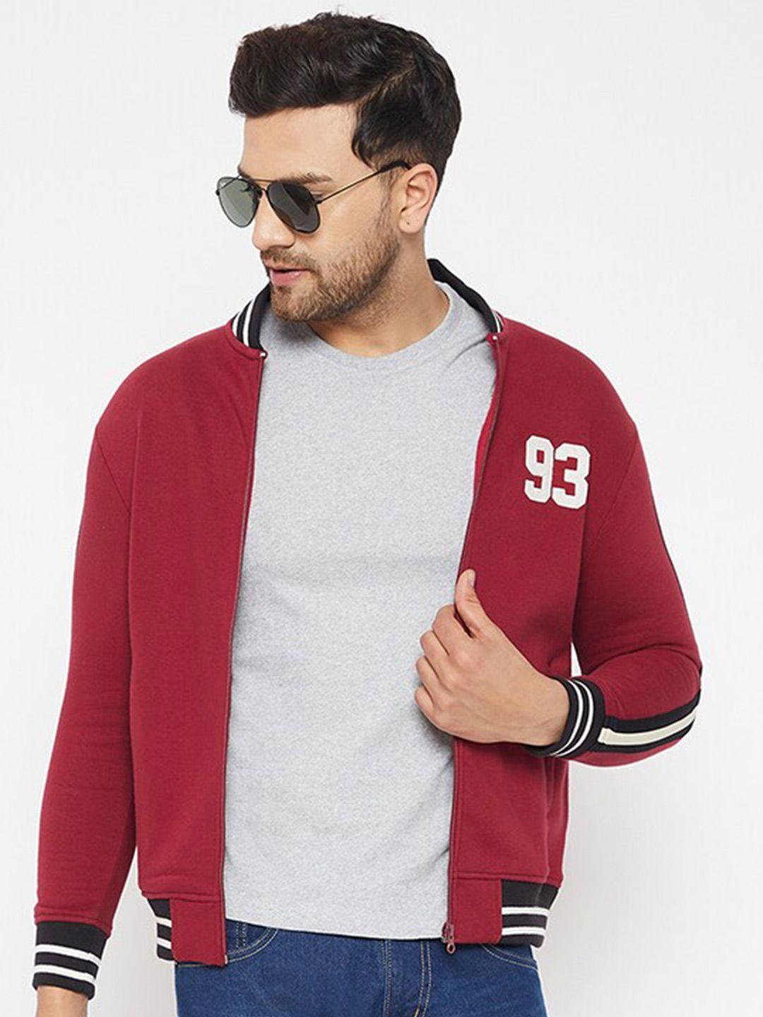 harbor n bay stand collar front-open sweatshirt