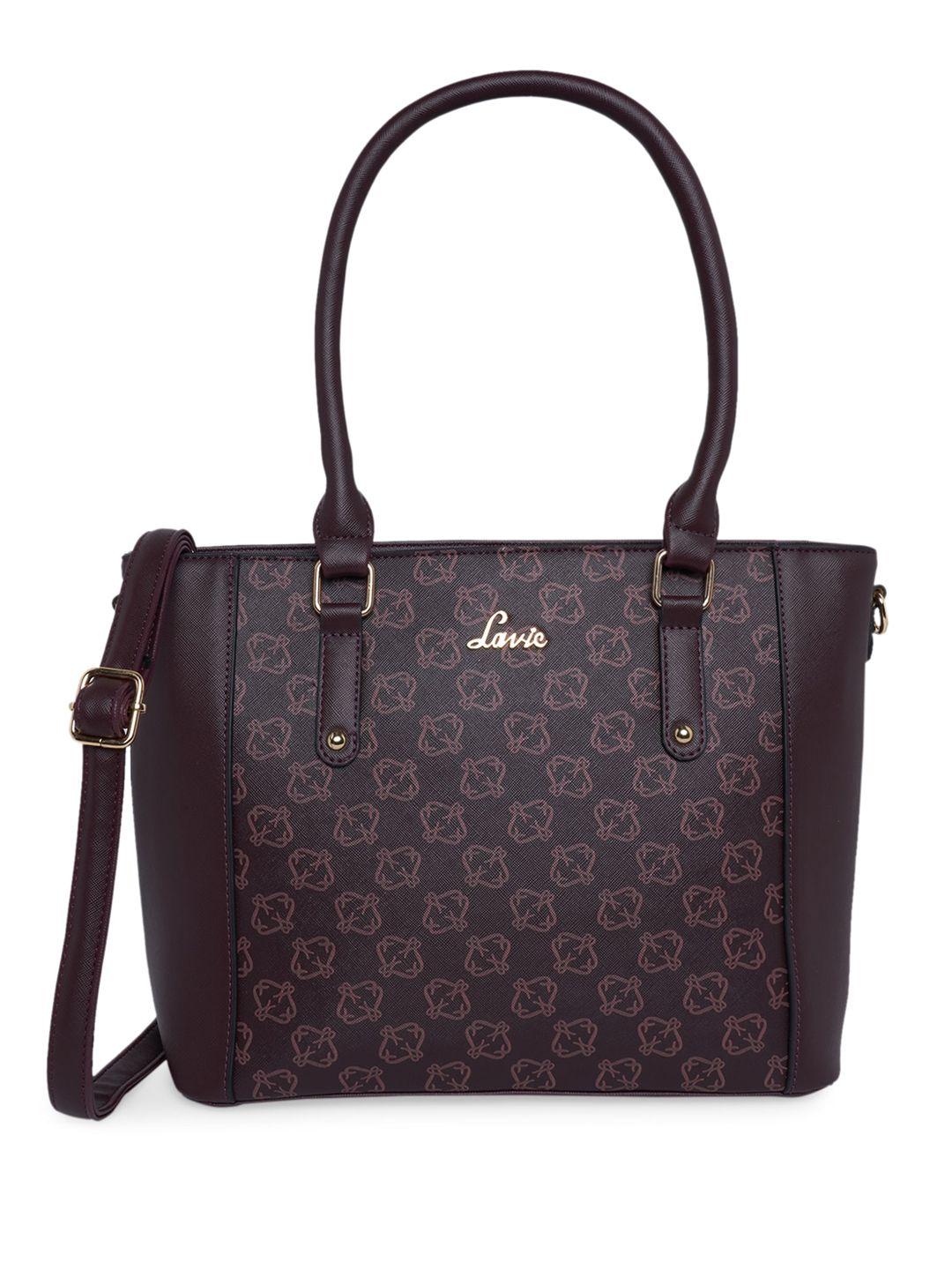 lavie abstract printed shoulder bag