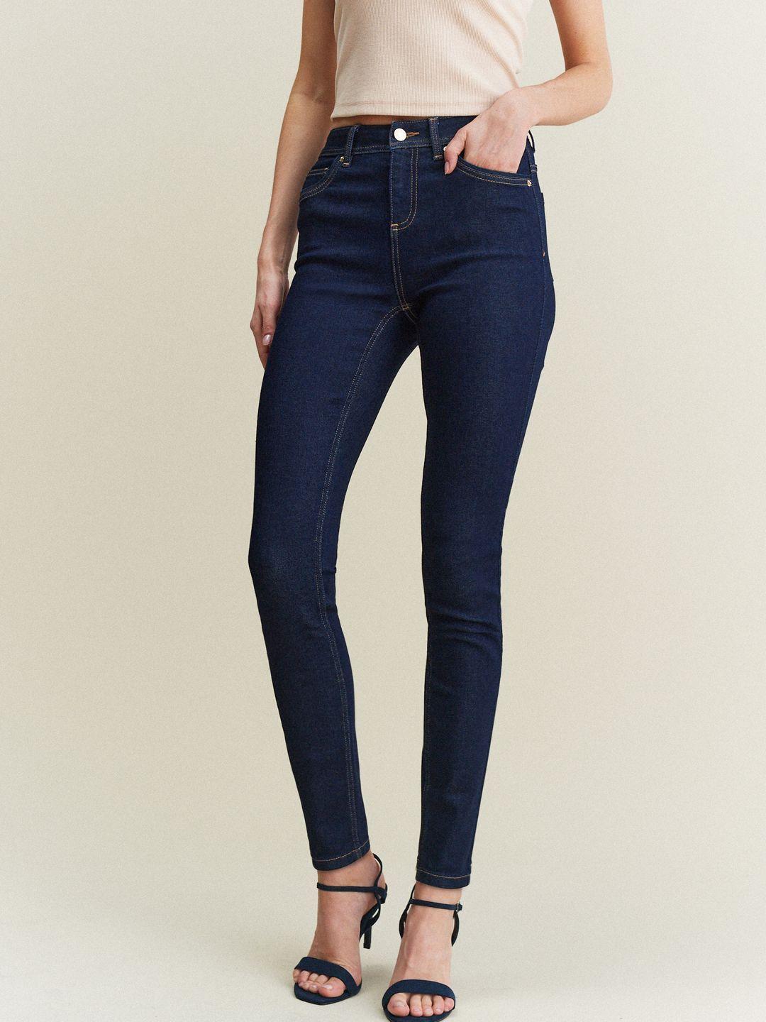 next women skinny fit stretchable jeans