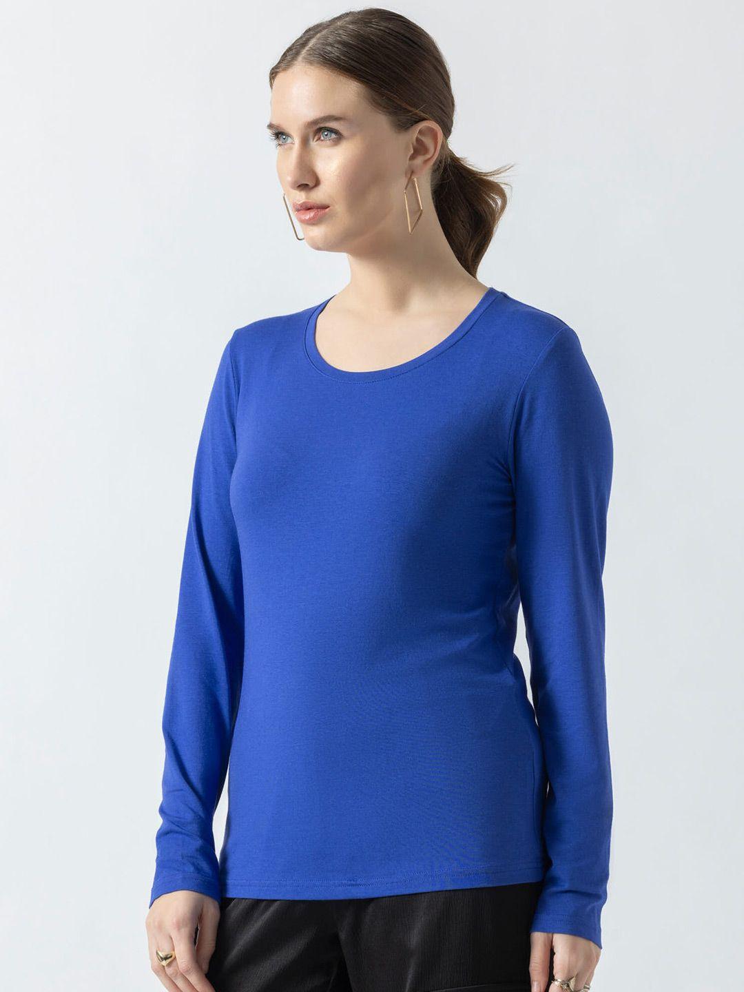 b.copenhagen women blue t-shirt