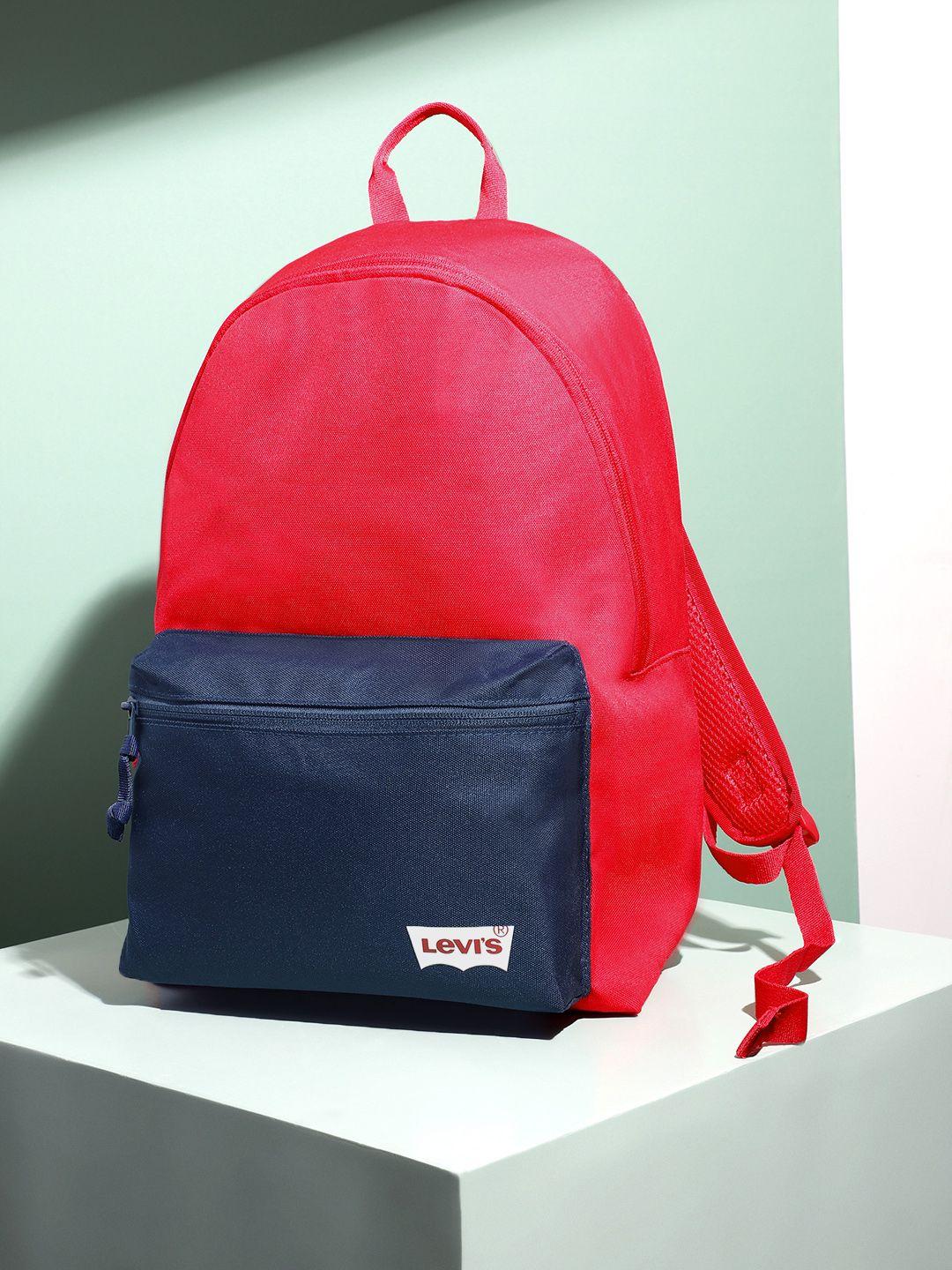 levis men colourblocked backpack - 10 ltr