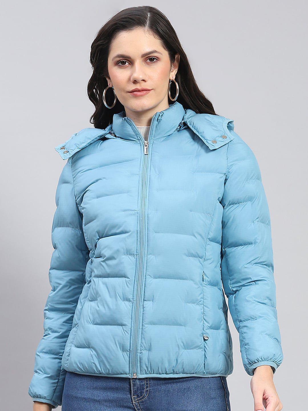 monte carlo hooded lightweight puffer jacket