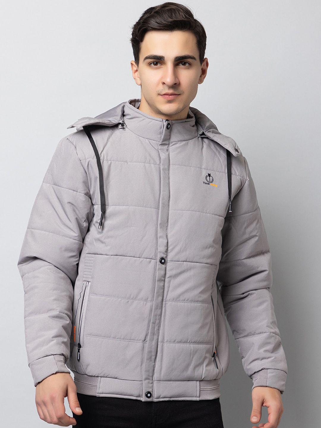 xohy hooded lightweight puffer jacket