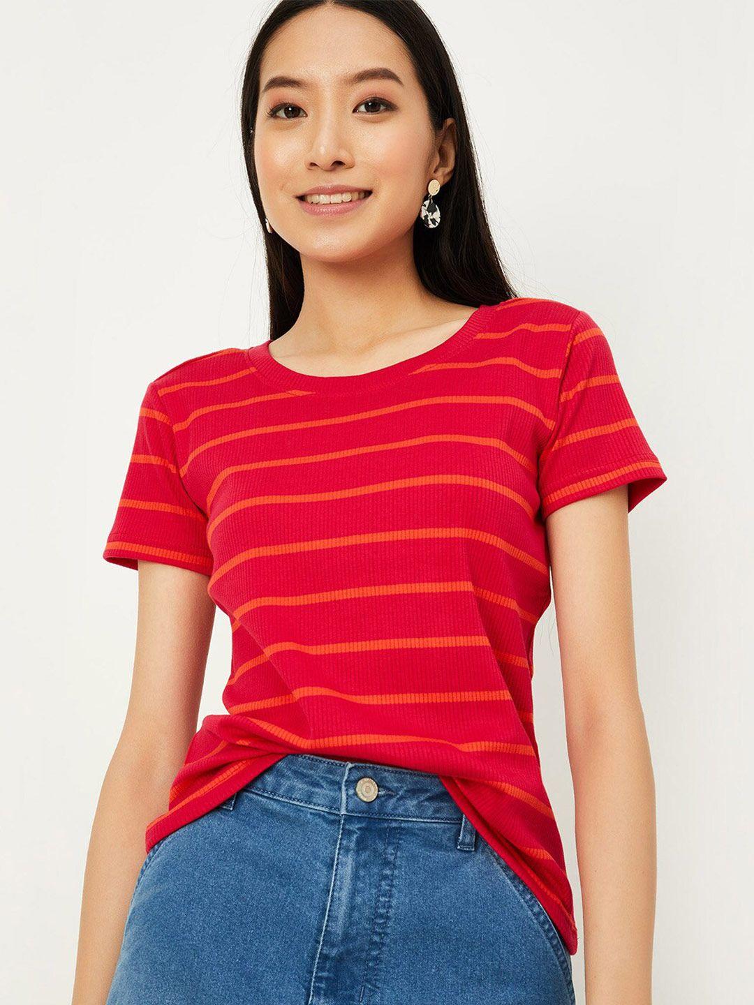 max horizontal striped cotton t-shirt