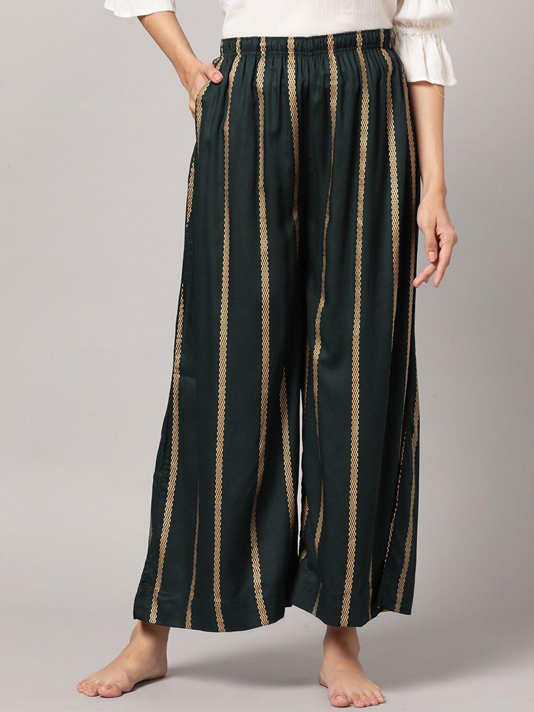 kryptic women striped lounge pants