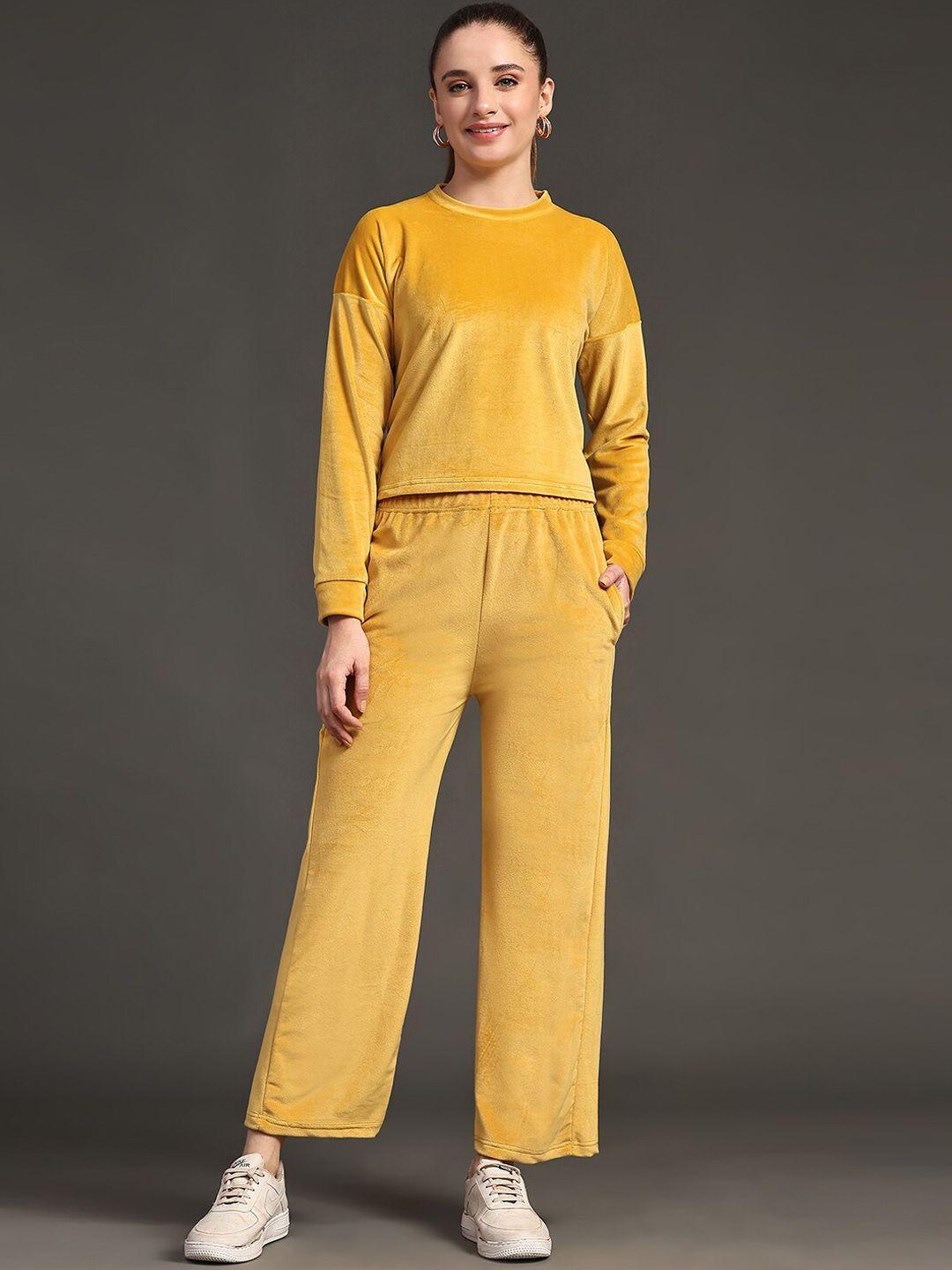 kalini woolen sweatshirt & trousers