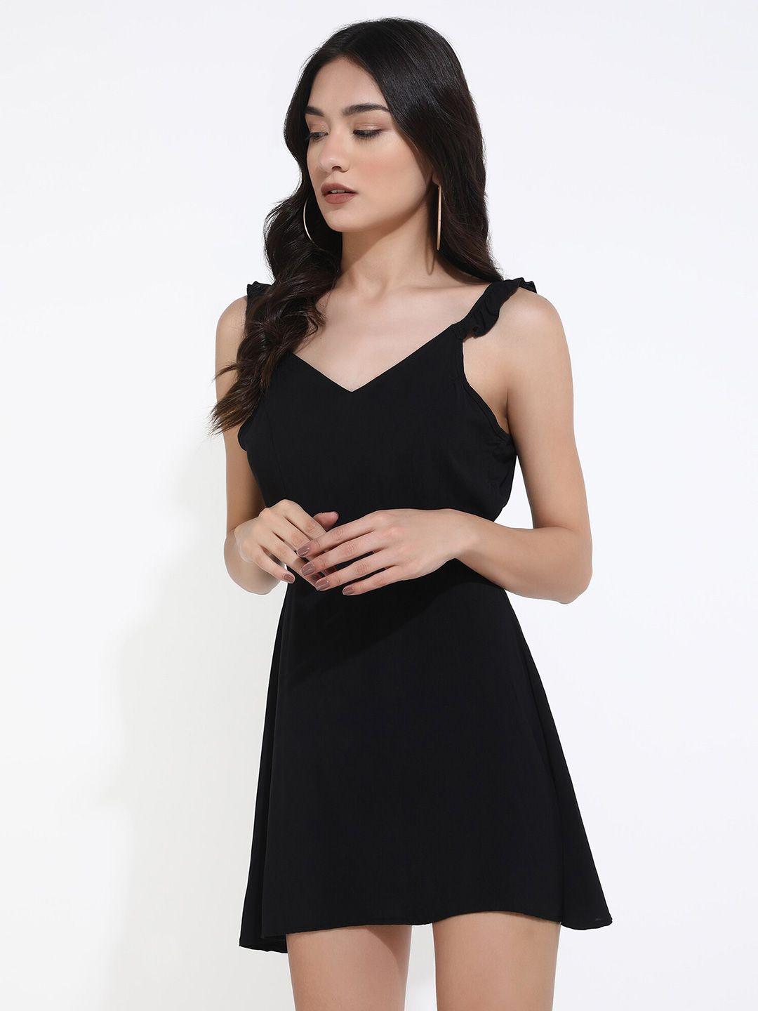 lulu & sky black dress