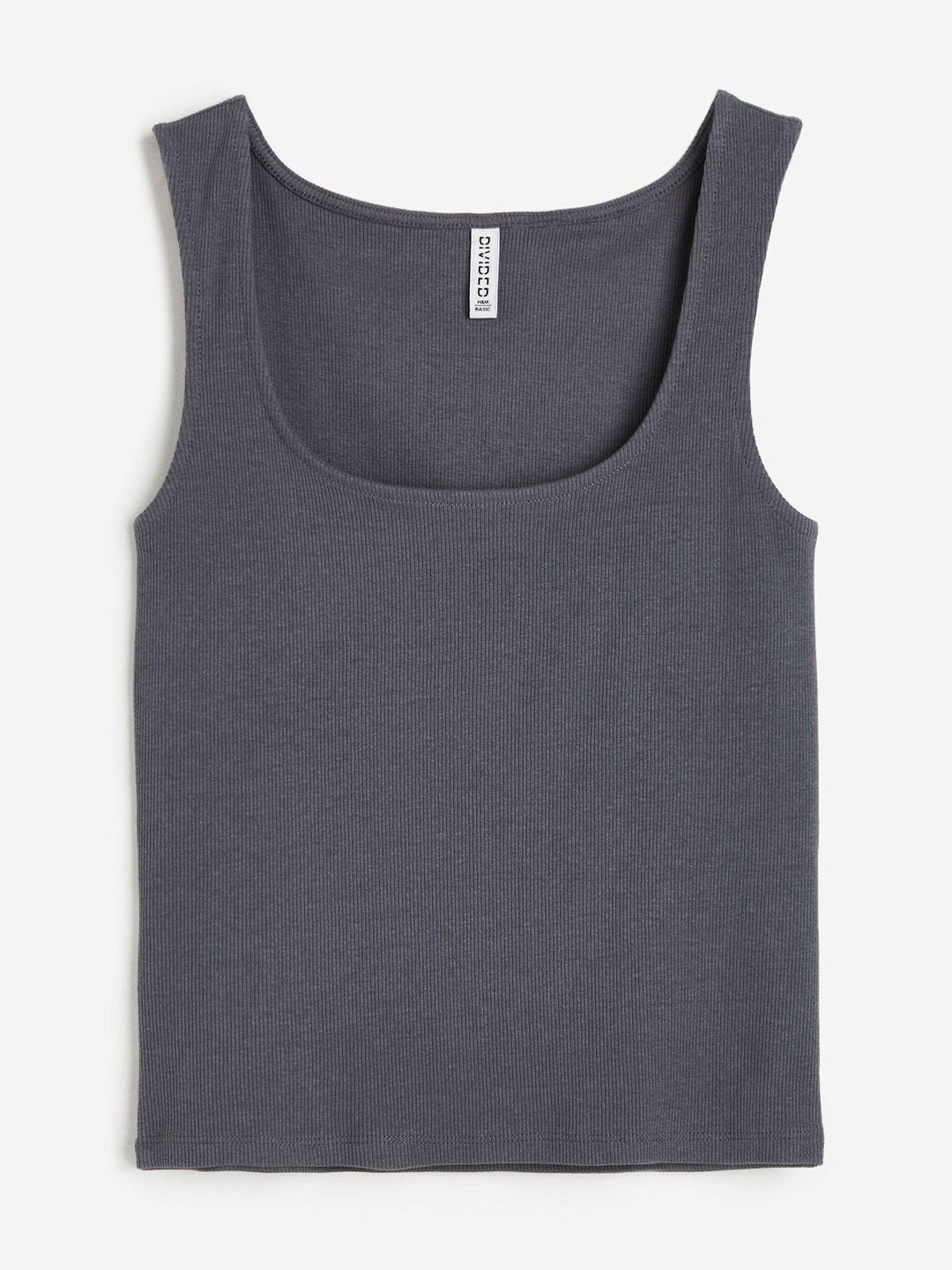 h&m women ribbed vest top