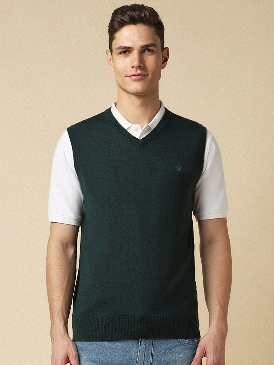 allen solly v-neck sweater vest