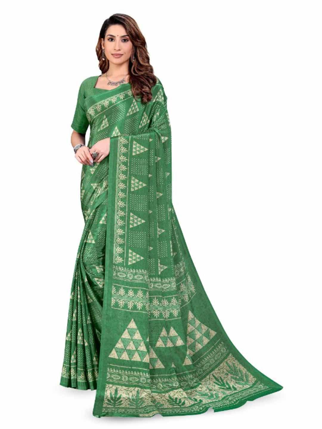 vimla geometric printed saree