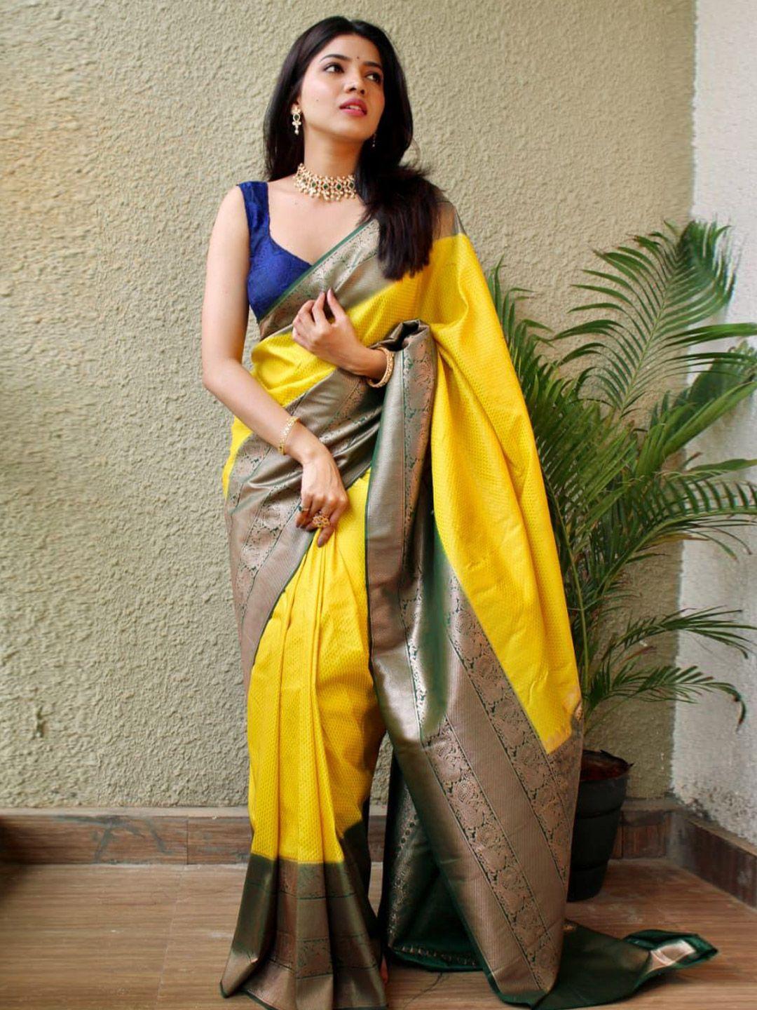 veerax woven design zari pure silk designer kota saree