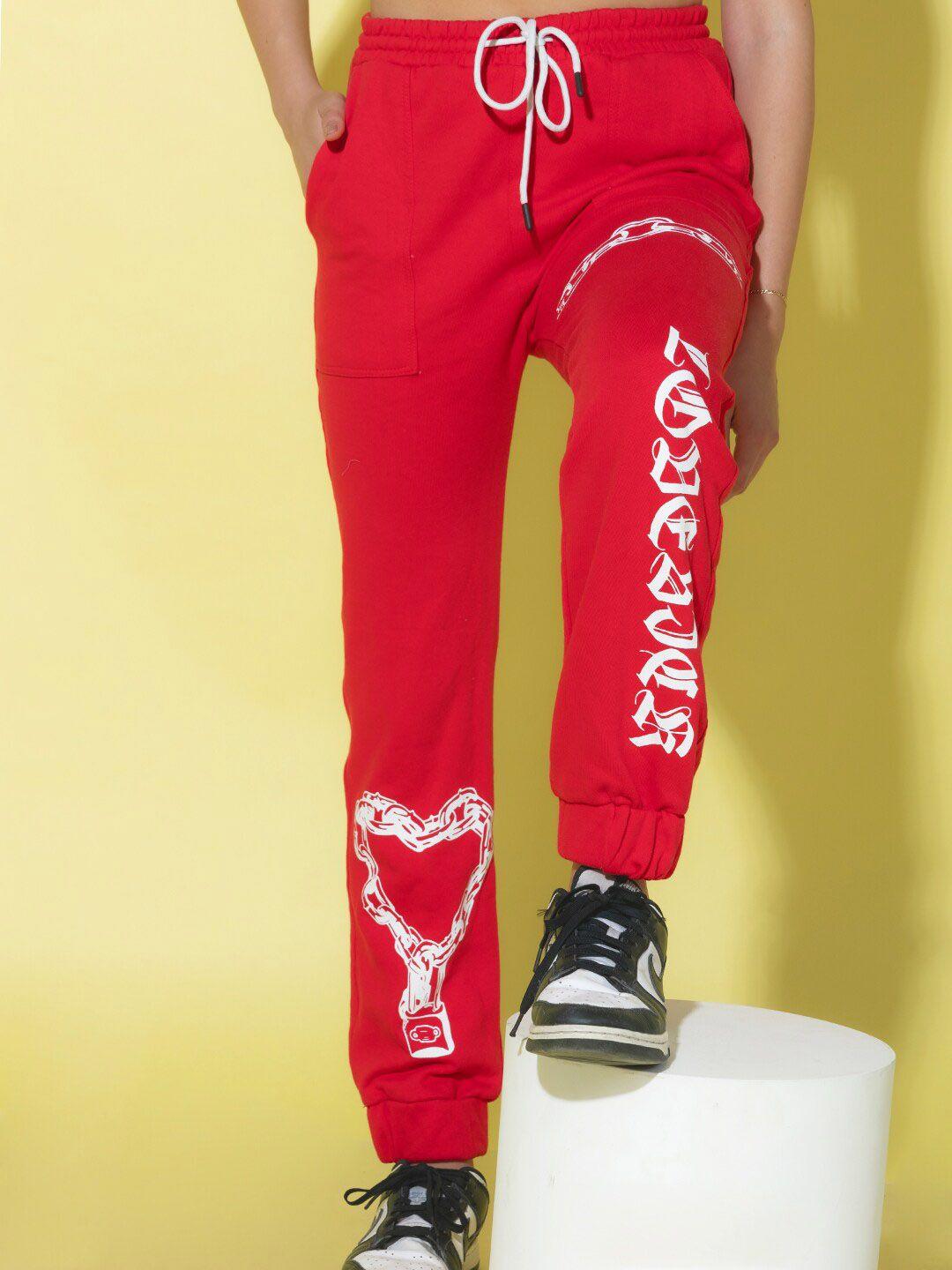 stylecast x hersheinbox women red trousers