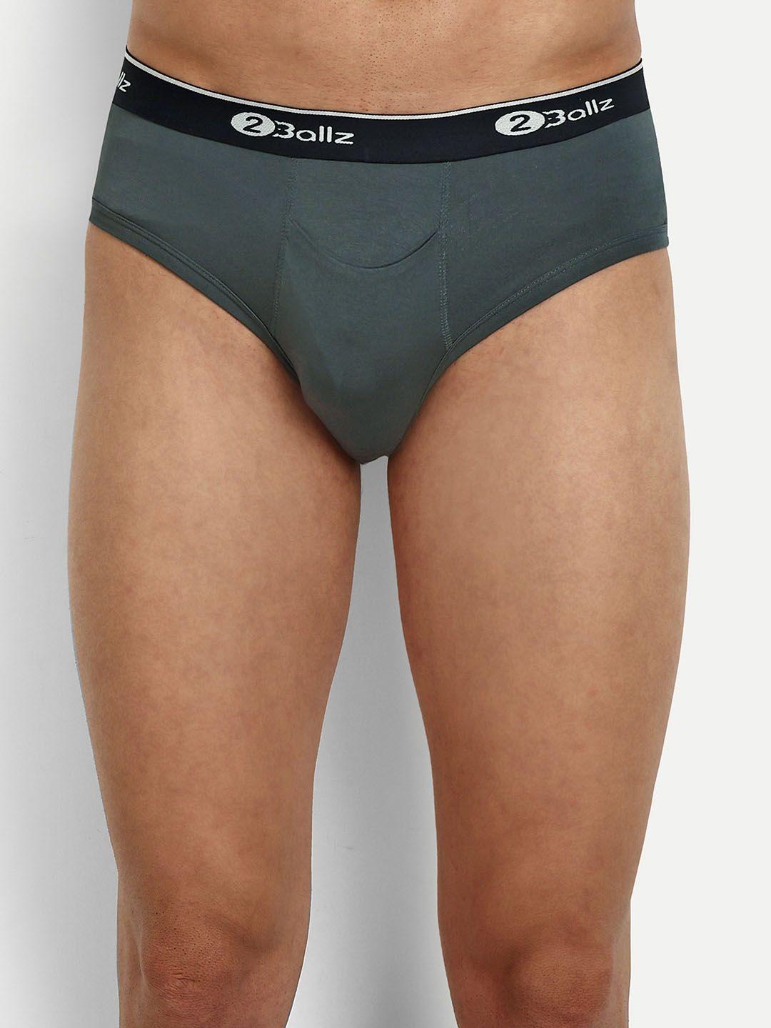 2ballz brand logo details snug fit anti-microbial horizontal fly advanced briefs ug-1-2bb