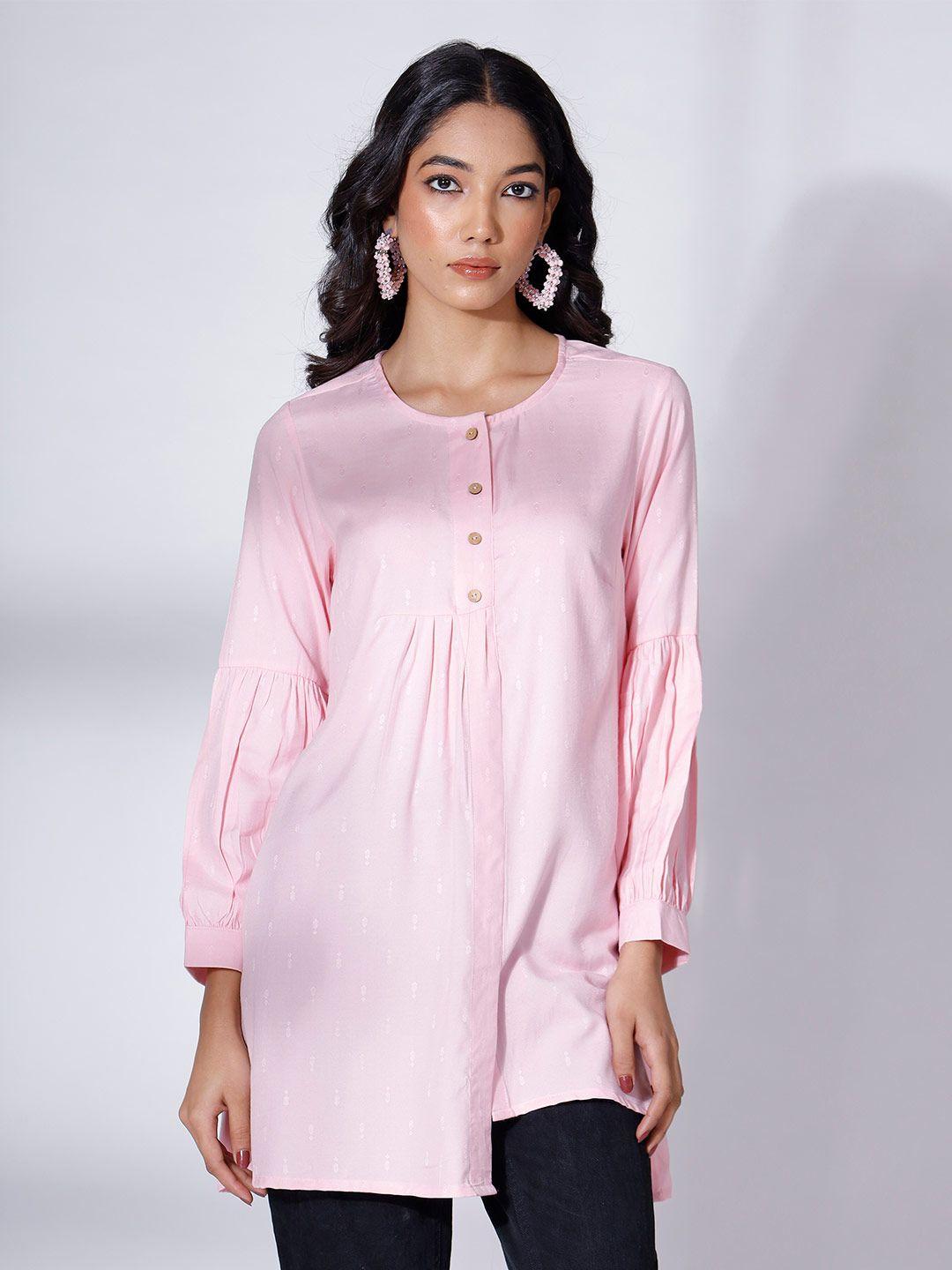 soan pink kurti