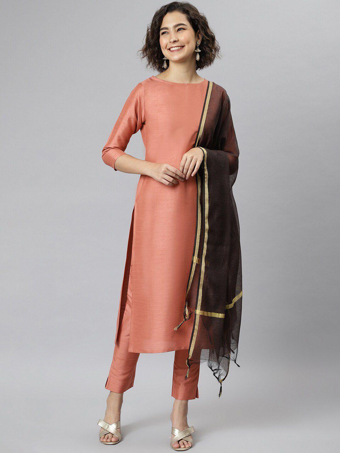 janasya kurta with pant & dupatta