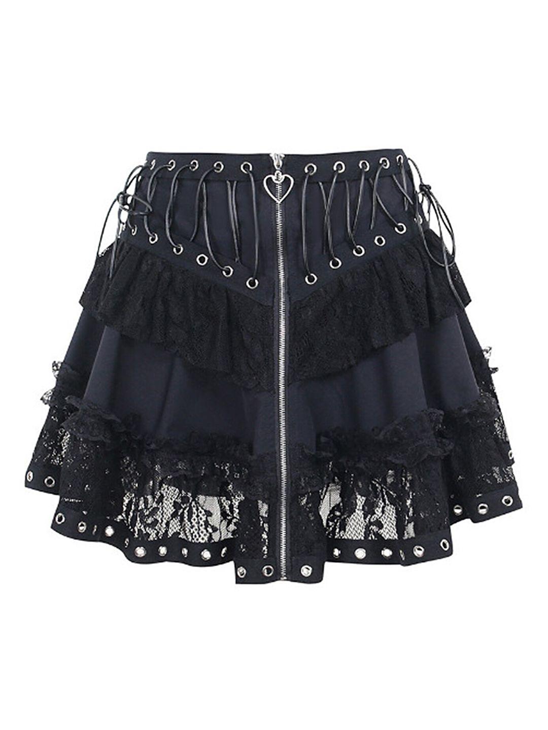 lulu & sky self-designed a-line mini skirt