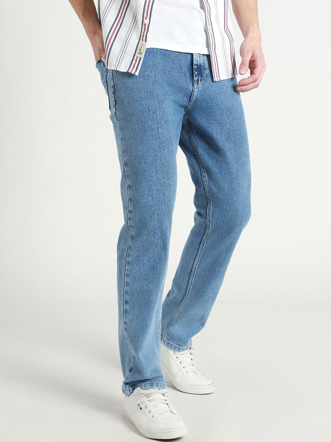 dennis lingo men straight fit clean look jeans