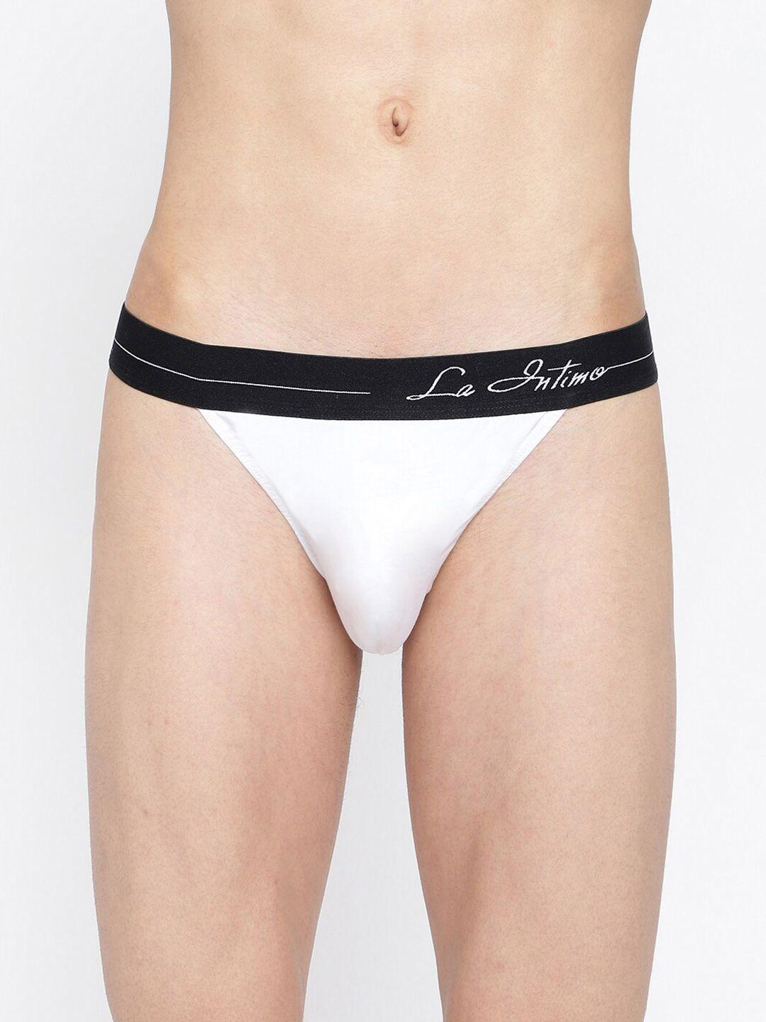 la intimo anti microbial thong brief