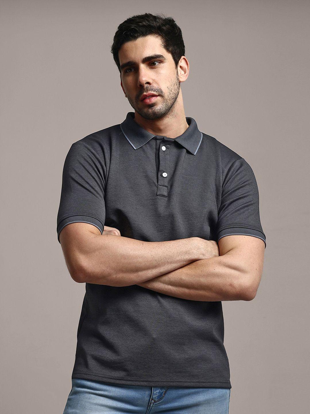 greciilooks polo collar short sleeves t-shirt