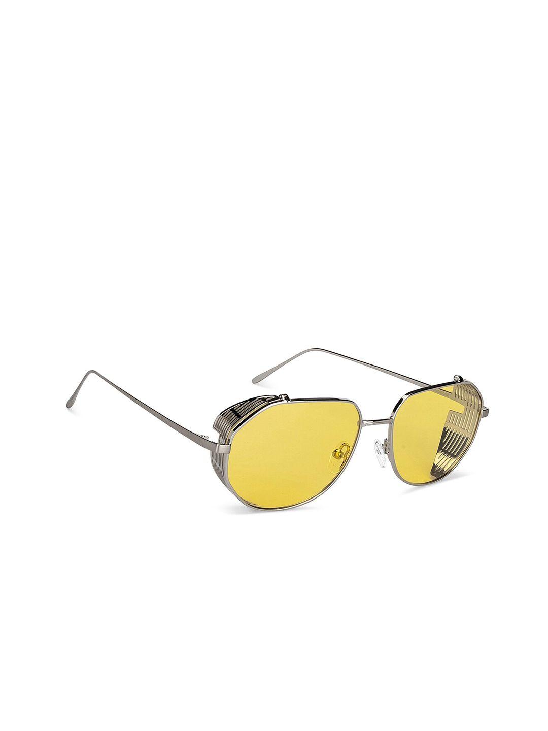 john jacobs round sunglasses with polarised and uv protected lens