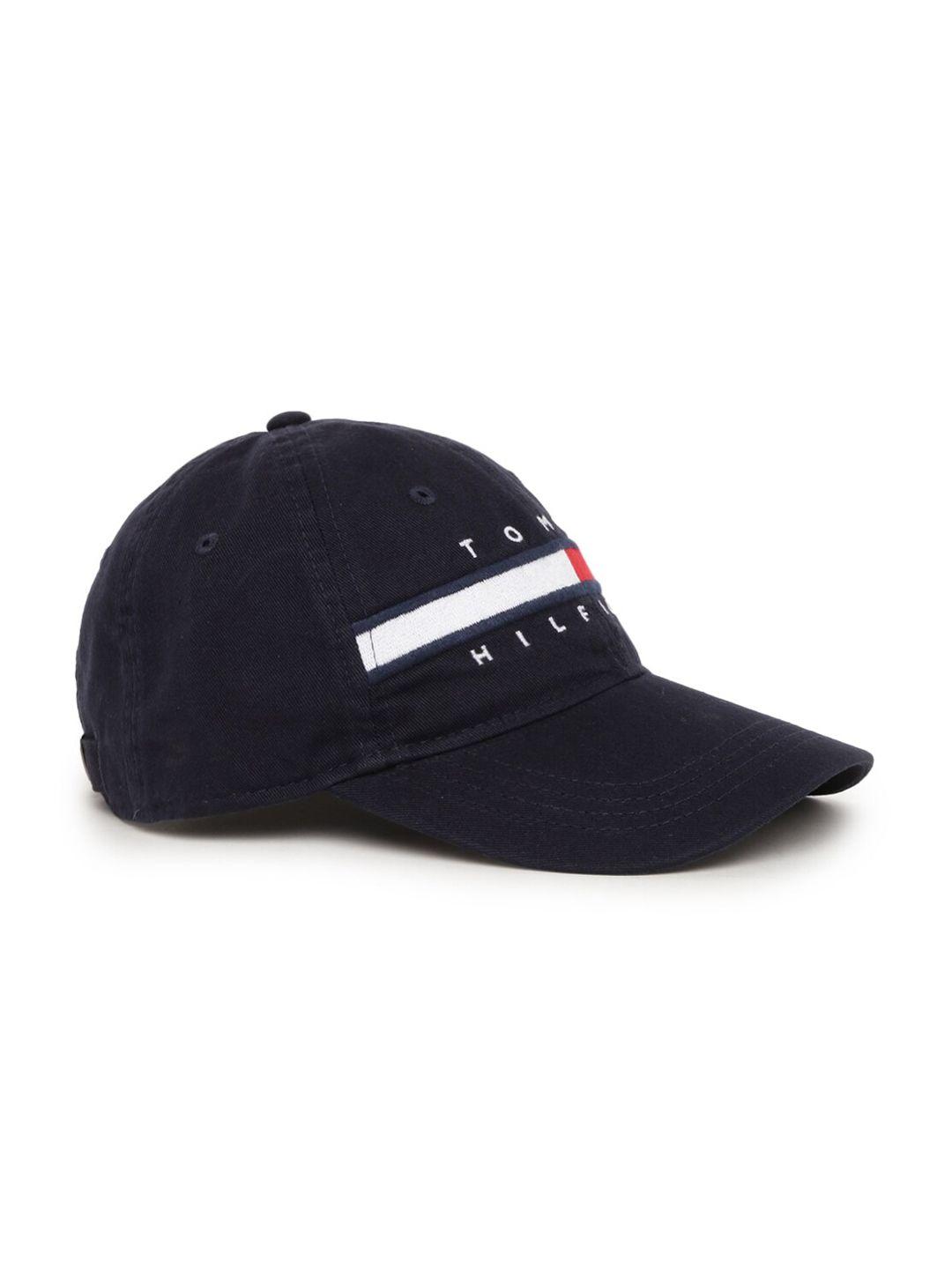 tommy hilfiger men embroidered cotton baseball cap