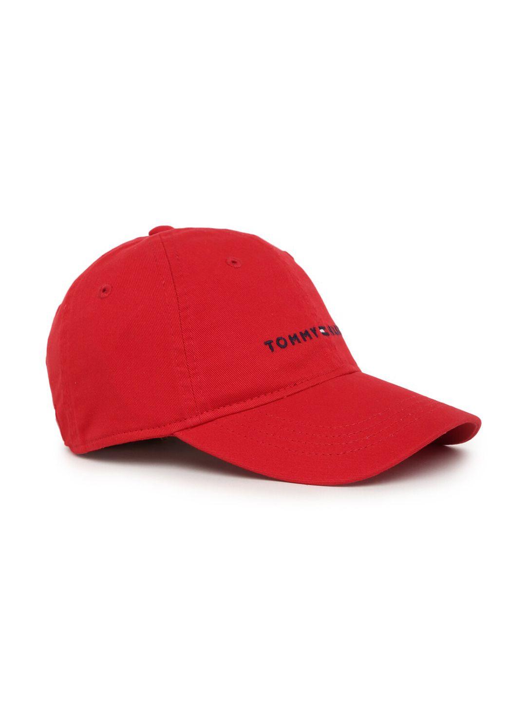 tommy hilfiger men embroidered cotton baseball cap