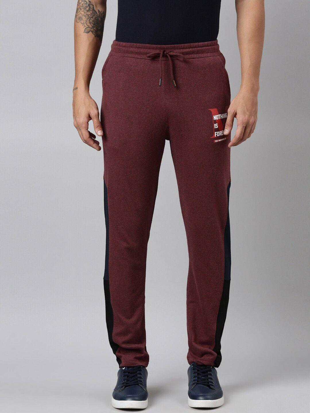 dixcy scott men mid-rise regular fit track pants