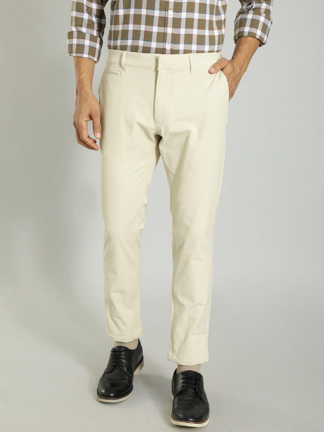 indian terrain men urban - c tapered fit regular trousers