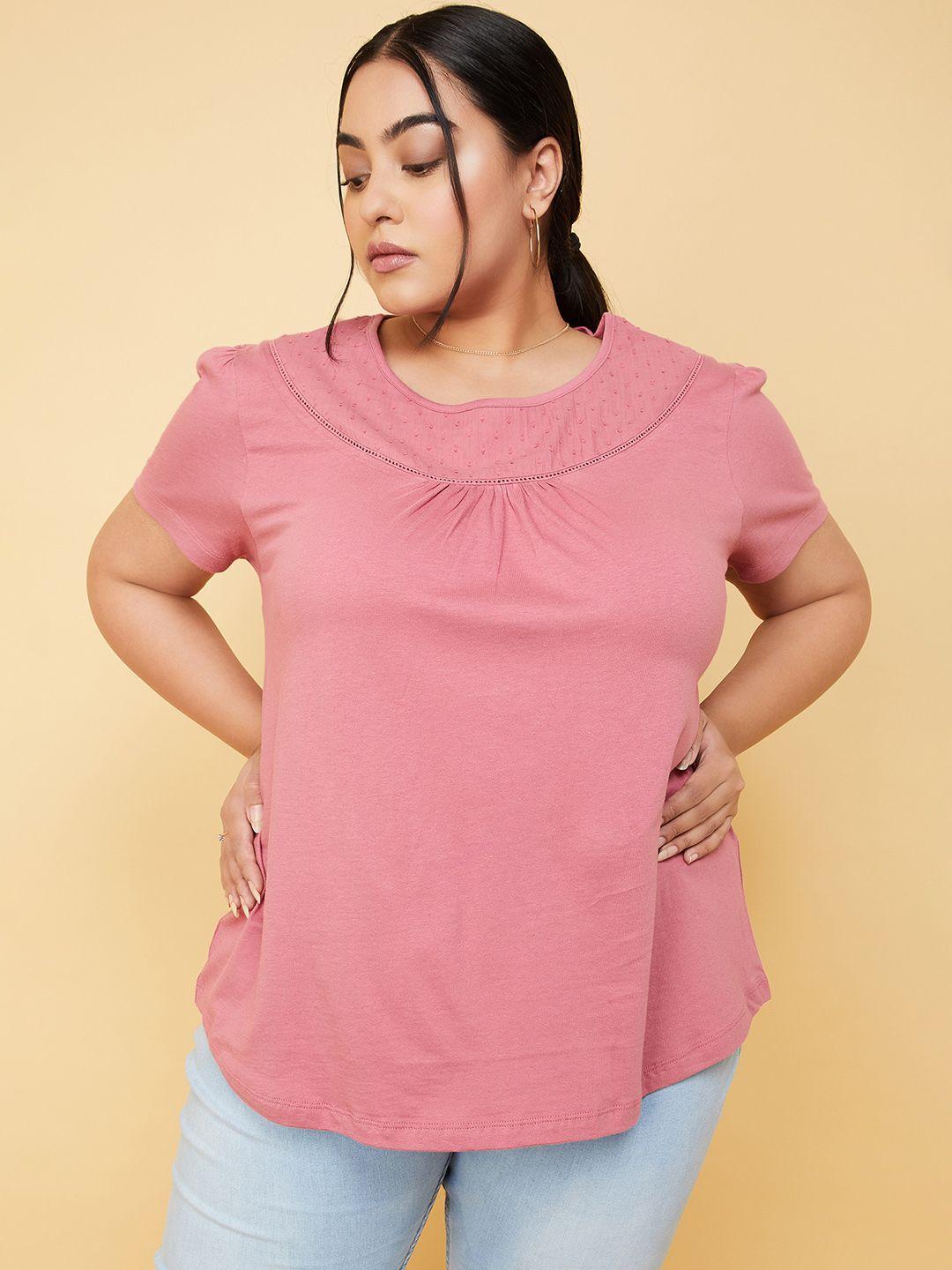 max plus size cotton regular fit t-shirt