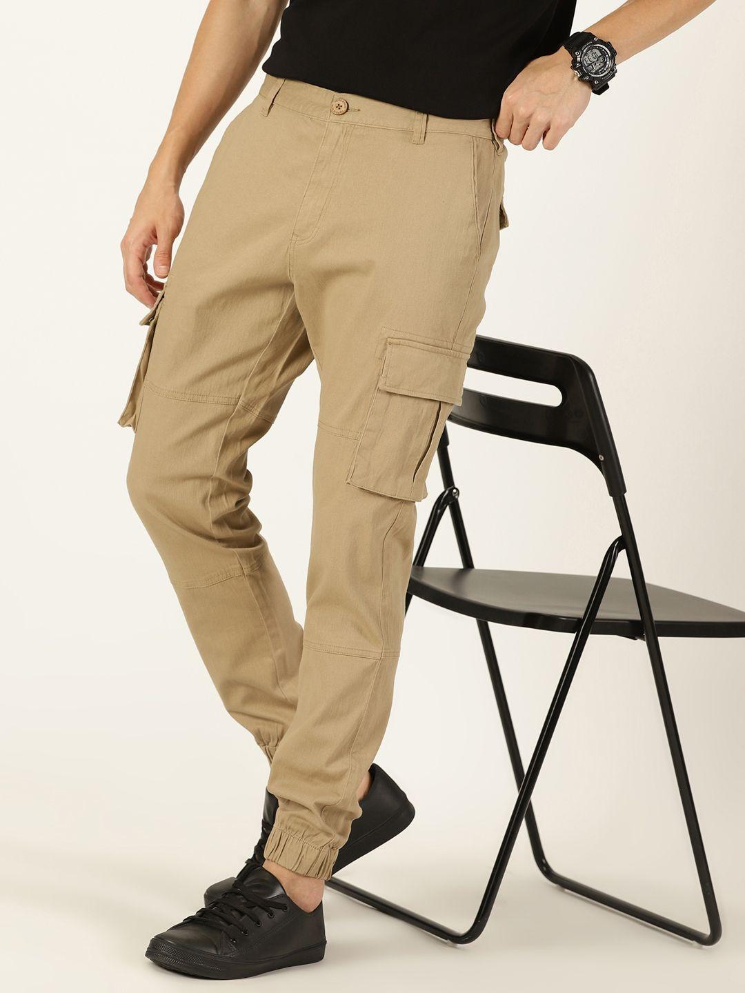 here&now men smart easy wash mid rise cargos