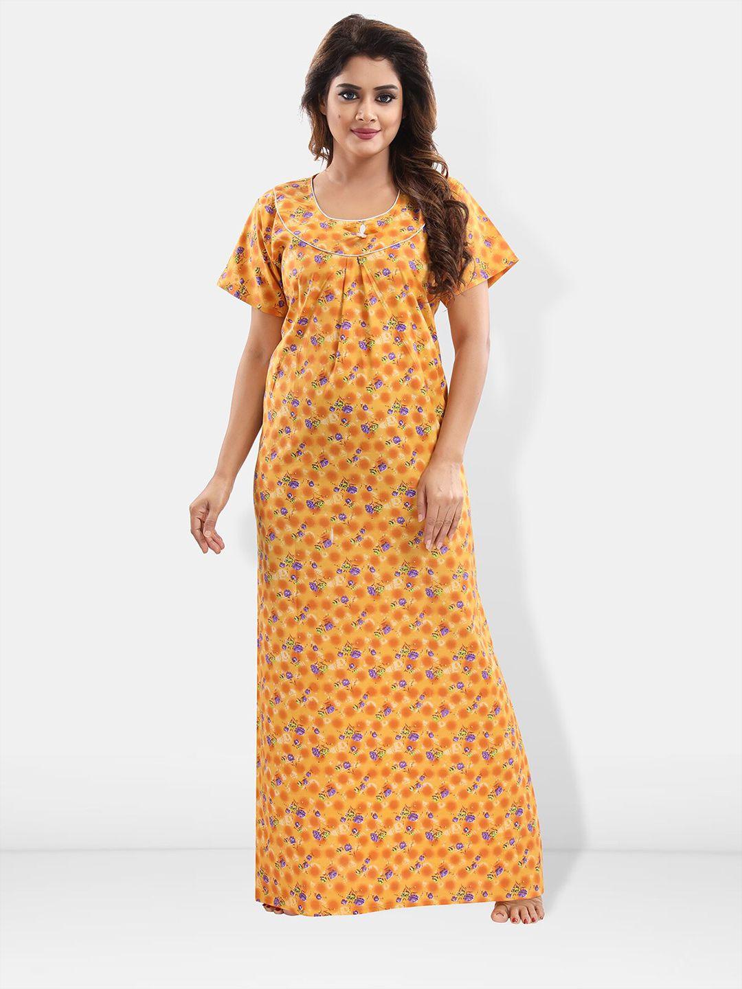 be you floral printed maxi everyday nightdress