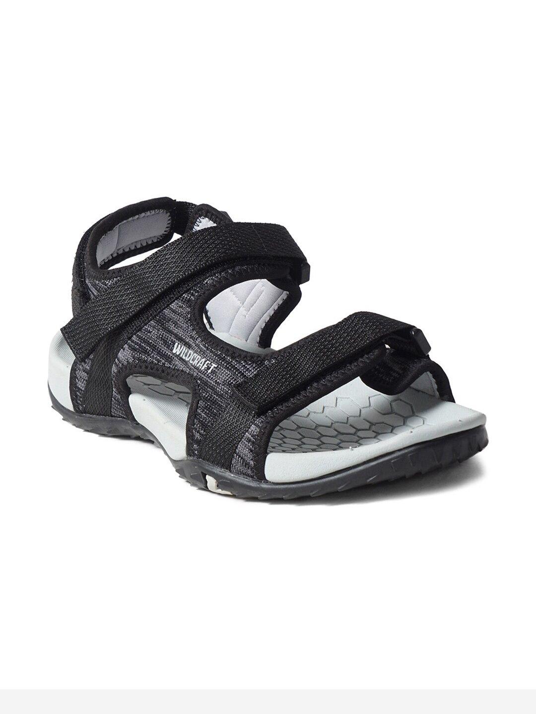 wildcraft men textured sports sandals