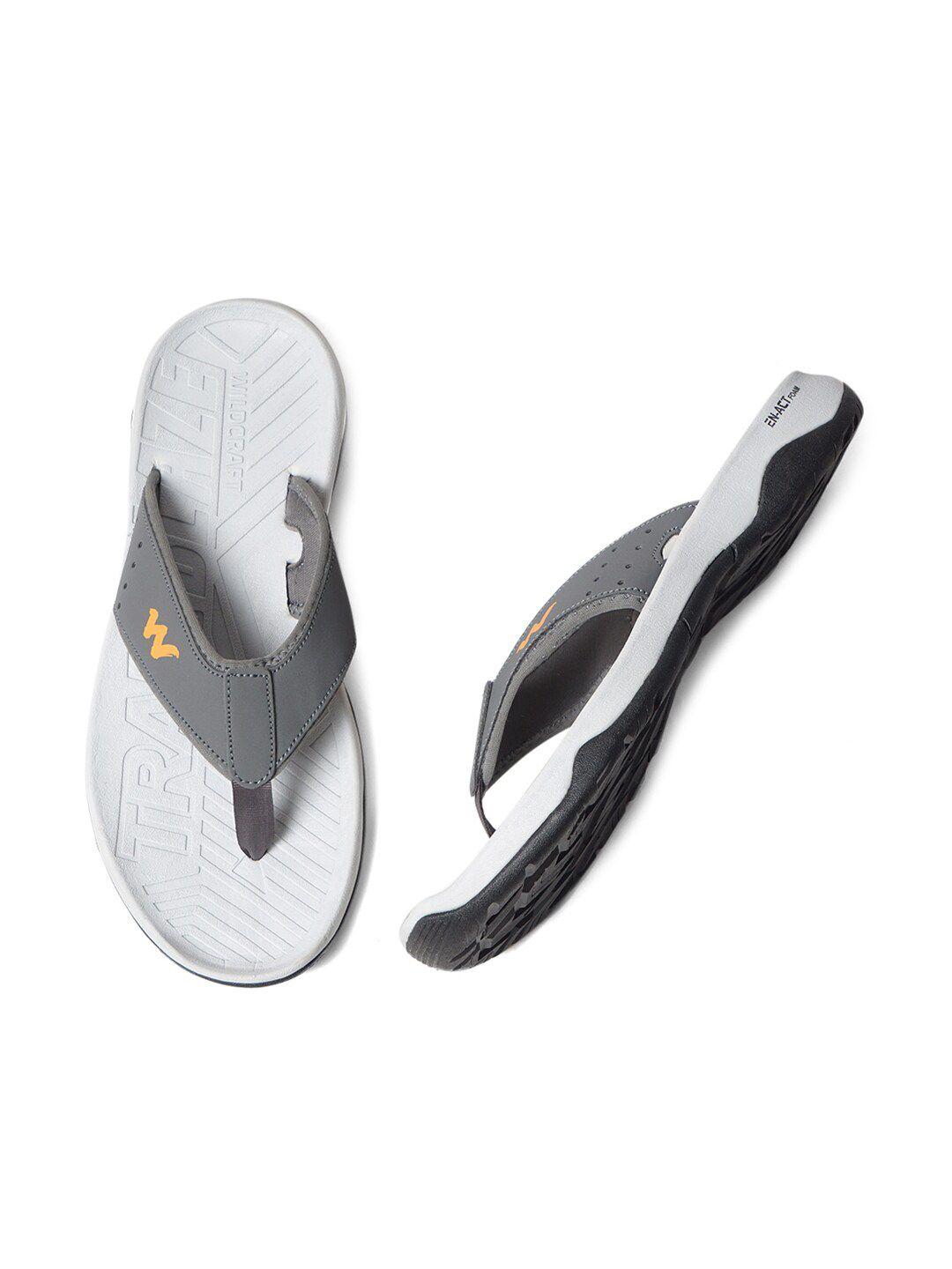 wildcraft men self design thong flip-flops